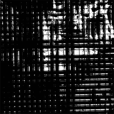 Soyut siyah-beyaz vektör arkaplanı. Tek renkli vintage yüzey           