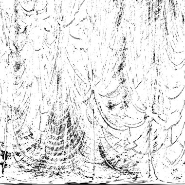 Soyut siyah-beyaz vektör arkaplanı. Tek renkli vintage yüzey           