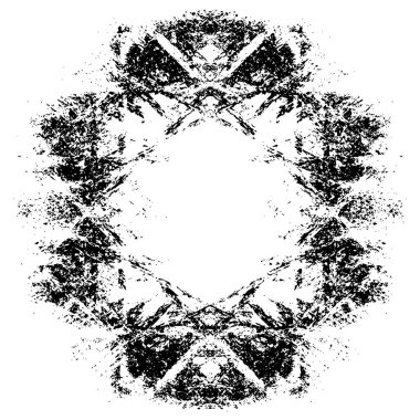 Gelecekçi soyut grunge geometrik modern desen 