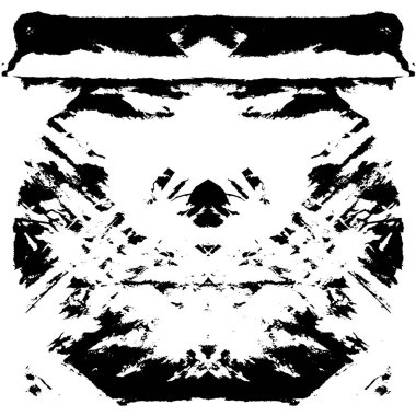 Soyut siyah-beyaz vektör arkaplanı. Tek renkli vintage yüzey           