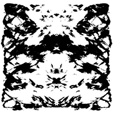 Soyut siyah-beyaz vektör arkaplanı. Tek renkli vintage yüzey           