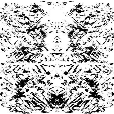 Soyut siyah-beyaz vektör arkaplanı. Tek renkli vintage yüzey           