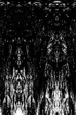 Soyut siyah-beyaz vektör arkaplanı. Tek renkli vintage yüzey           