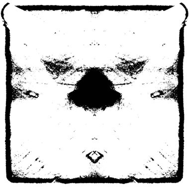 Soyut siyah-beyaz vektör arkaplanı. Tek renkli vintage yüzey           