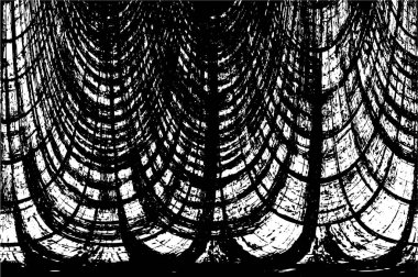 Soyut siyah-beyaz vektör arkaplanı. Tek renkli vintage yüzey           