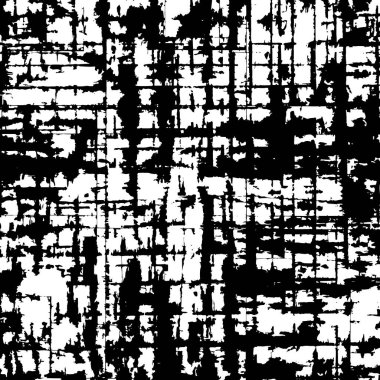 Soyut siyah-beyaz vektör arkaplanı. Tek renkli vintage yüzey           