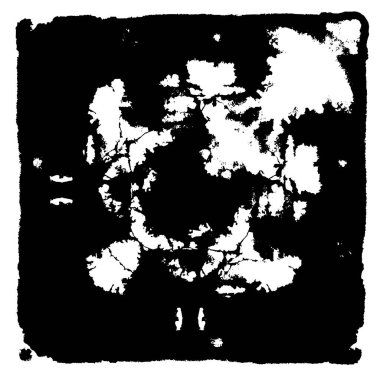 Soyut siyah-beyaz vektör arkaplanı. Tek renkli vintage yüzey           