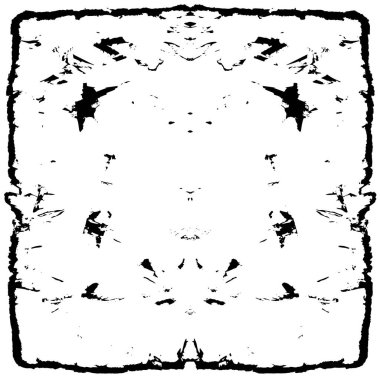 Soyut siyah-beyaz vektör arkaplanı. Tek renkli vintage yüzey           