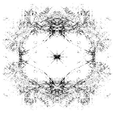 Gelecekçi soyut grunge geometrik modern desen 