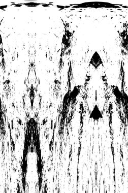 Soyut siyah-beyaz vektör arkaplanı. Tek renkli vintage yüzey           