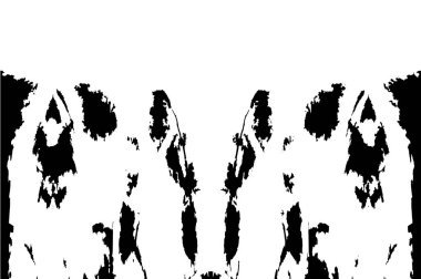 Soyut siyah-beyaz vektör arkaplanı. Tek renkli vintage yüzey           