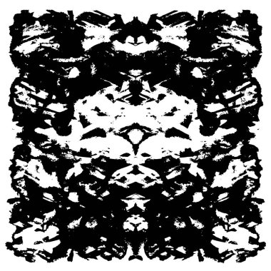 Soyut siyah-beyaz vektör arkaplanı. Tek renkli vintage yüzey           