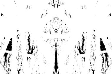 Soyut siyah-beyaz vektör arkaplanı. Tek renkli vintage yüzey           