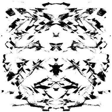 soyut siyah ve beyaz grunge geometrik modern desen