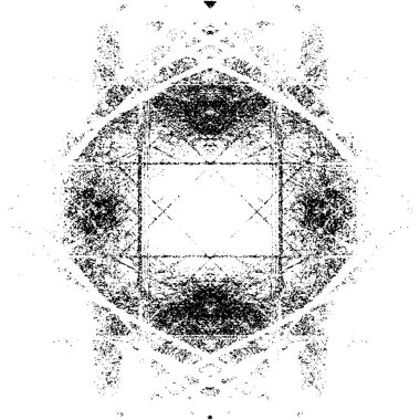 Gelecekçi soyut grunge geometrik modern desen 