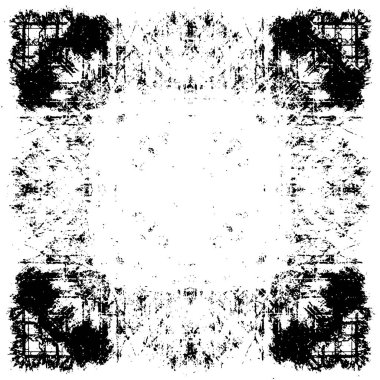 siyah-beyaz grunge dokulu arka plan