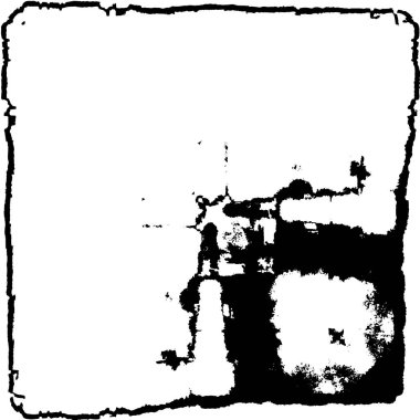 soyut siyah ve beyaz grunge geometrik modern desen