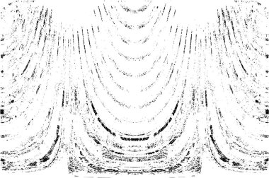 Grunge dikey olarak simetrik siyah beyaz doku. Tek renkli yıpranmış kaplama deseni. 