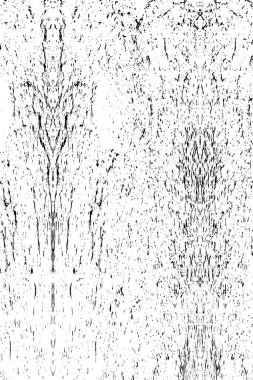 Kusursuz soyut siyah beyaz desen