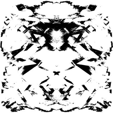 soyut siyah ve beyaz grunge geometrik modern desen