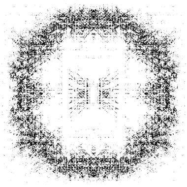 Gelecekçi soyut grunge geometrik modern desen 