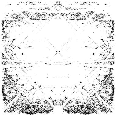 Gelecekçi soyut grunge geometrik modern desen 