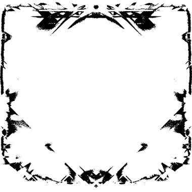 Siyah kabataslak vektör arkaplanı. Arkaplan için siyah grunge dokusu