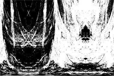 Siyah kabataslak vektör arkaplanı. Arkaplan için siyah grunge dokusu