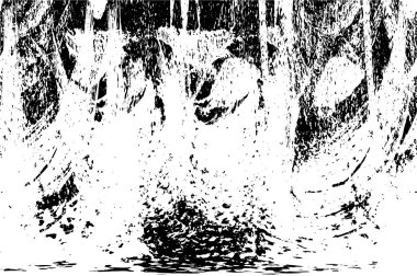 Siyah kabataslak vektör arkaplanı. Arkaplan için siyah grunge dokusu