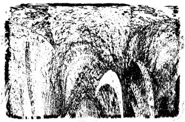 Siyah kabataslak vektör arkaplanı. Arkaplan için siyah grunge dokusu