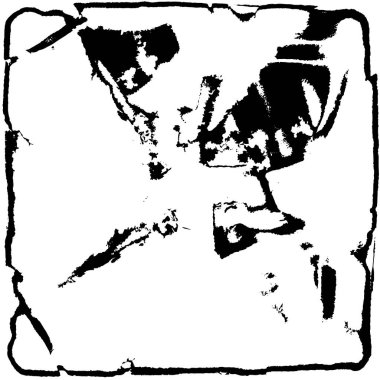 Siyah kabataslak vektör arkaplanı. Arkaplan için siyah grunge dokusu