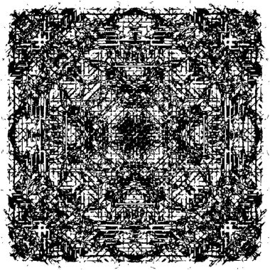 Siyah kabataslak vektör arkaplanı. Arkaplan için siyah grunge dokusu