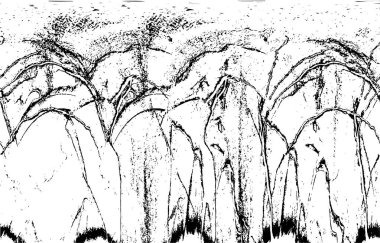 siyah ve beyaz grunge arka plan. Dokuları üst üste koy. soyut yüzey tasarımı ve kaba kirli duvar