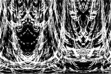 siyah ve beyaz grunge arka plan. Dokuları üst üste koy. soyut yüzey tasarımı ve kaba kirli duvar