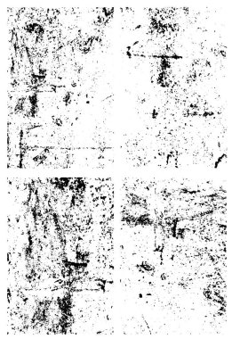 siyah ve beyaz grunge arka plan. Dokuları üst üste koy. soyut yüzey tasarımı ve kaba kirli duvar