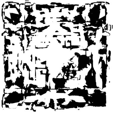 siyah ve beyaz grunge arka plan. Dokuları üst üste koy. soyut yüzey tasarımı ve kaba kirli duvar