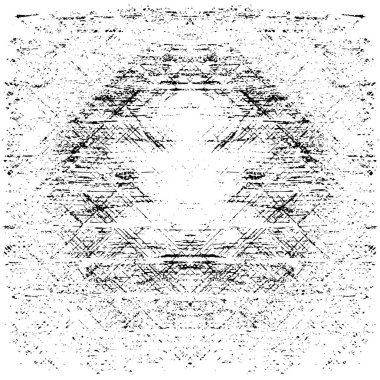 Gelecekçi soyut grunge geometrik modern desen 