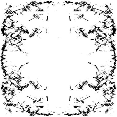 Gelecekçi soyut grunge geometrik modern desen 