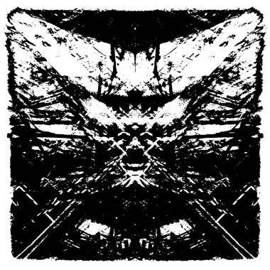 siyah-beyaz grunge dokulu arka plan