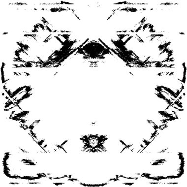 soyut siyah ve beyaz grunge geometrik modern desen