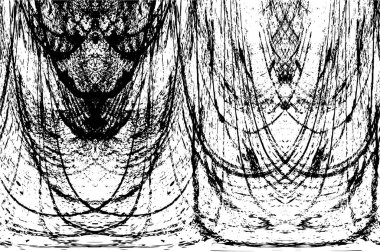 Soyut grunge monokrom arka planı. Vektör illüstrasyonu