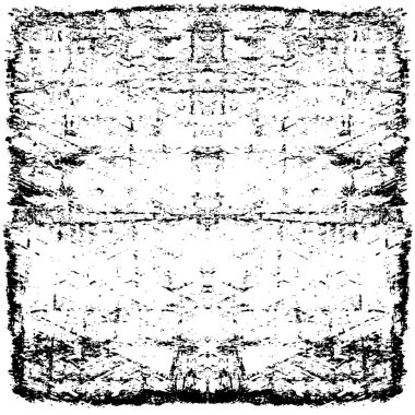 Soyut grunge monokrom arka planı. Vektör illüstrasyonu