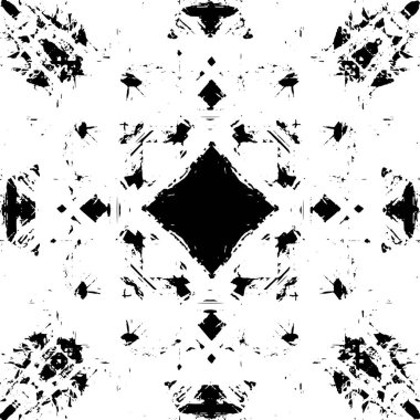 Soyut grunge monokrom arka planı. Vektör illüstrasyonu