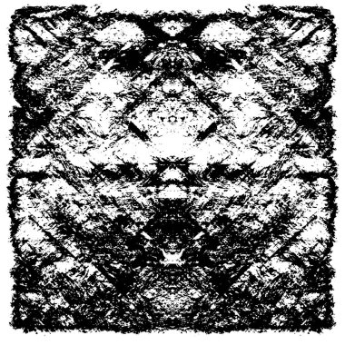 Soyut grunge monokrom arka planı. Vektör illüstrasyonu