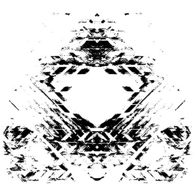 Soyut grunge monokrom arka planı. Vektör illüstrasyonu