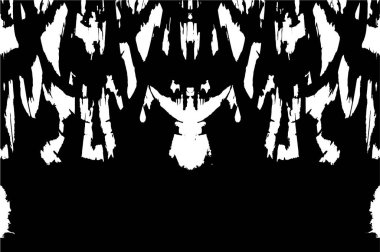 Kusursuz soyut siyah beyaz desen