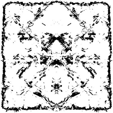 Soyut grunge arkaplanı. yaratıcı monokrom fon. vektör illüstrasyonu