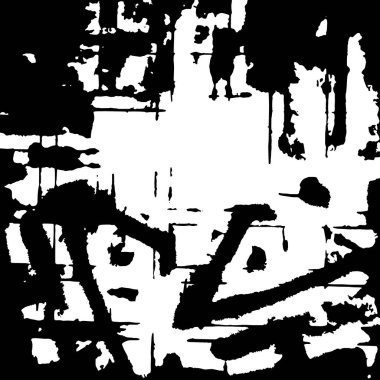 Soyut grunge arkaplanı. yaratıcı monokrom fon. vektör illüstrasyonu