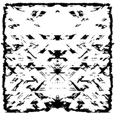 Soyut grunge arkaplanı. yaratıcı monokrom fon. vektör illüstrasyonu