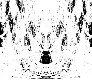 Soyut grunge arkaplanı. yaratıcı monokrom fon. vektör illüstrasyonu